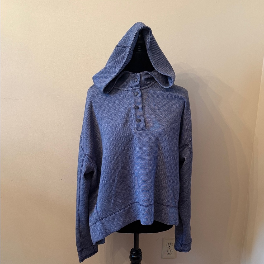 Vineyard Vines Blue Hooded Sweatshirt